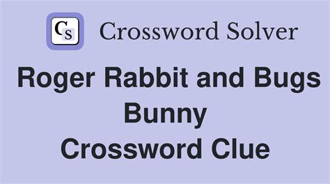 bunny crossword clue|Rabbit